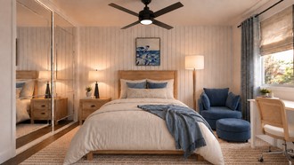 Coastal Bedroom by Havenly Interior Designer Mariana