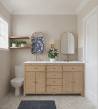 Contemporary Bathroom by Havenly Interior Designer Maria