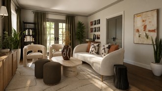  Living Room by Havenly Interior Designer Amber