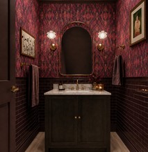 Preppy Bathroom by Havenly Interior Designer Mariana