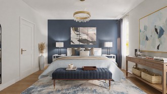 Contemporary Bedroom by Havenly Interior Designer Candida