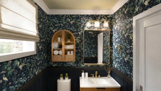 Eclectic Bathroom by Havenly Interior Designer Katherin