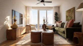  Living Room by Havenly Interior Designer Amber