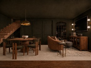 Contemporary Playroom by Havenly Interior Designer Jacqueline