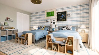 Warm Transitional Bedroom by Havenly Interior Designer Montserrat