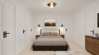 Contemporary Bedroom by Havenly Interior Designer Rocío