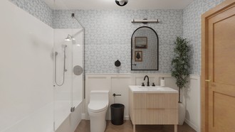 Modern, Transitional Bathroom by Havenly Interior Designer Ceci