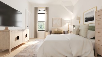 Classic Contemporary, Parisian Modern Bedroom by Havenly Interior Designer Lilia