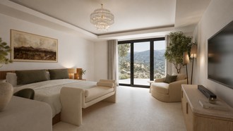 Modern, Transitional, Minimal, Contemporary Luxe, Organic Modern Bedroom by Havenly Interior Designer Cami