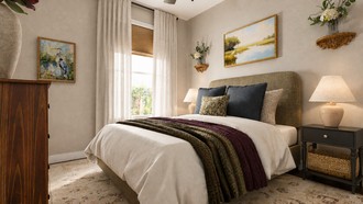 Classic Coastal, Modern Cottage Bedroom by Havenly Interior Designer Erin