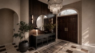 Transitional Entryway by Havenly Interior Designer Malena