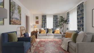 Organic Modern Living Room by Havenly Interior Designer Ariel