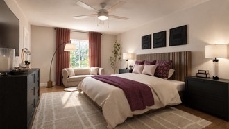 Eclectic Bedroom by Havenly Interior Designer Katherin
