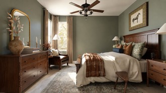 Classic, Traditional, Rustic, Transitional, Warm Transitional, Traditional Charm Bedroom by Havenly Interior Designer Sofia