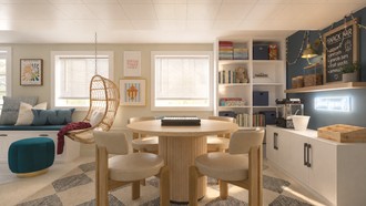 Contemporary, Modern, Scandinavian Playroom by Havenly Interior Designer Emilee