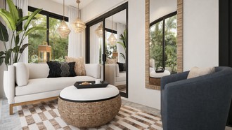 Contemporary, Eclectic, Transitional Outdoor Space by Havenly Interior Designer Gabriela