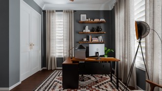 Southwest Inspired Office by Havenly Interior Designer Candida