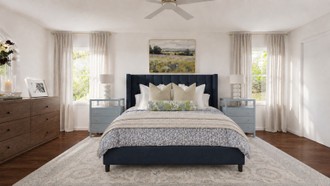Classic, Preppy Bedroom by Havenly Interior Designer Sarah