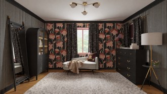 Glam, Contemporary Luxe Office by Havenly Interior Designer Maria
