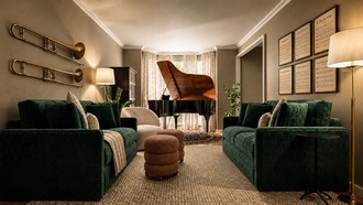  Living Room by Havenly Interior Designer Amber