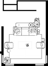 Modern, Contemporary Luxe, Organic Modern Living Room by Havenly Interior Designer Brooke