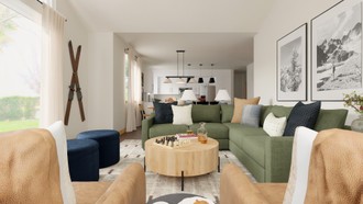 Contemporary Living Room by Rhonda Stanbury Interior Designer Lilia