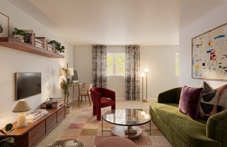  Living Room by Havenly Interior Designer Sofia