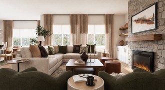 Contemporary, Modern, Eclectic, Transitional, Midcentury Modern, Classic Contemporary, Scandinavian, Inspired Modern, Parisian Modern, Contemporary Luxe, Warm Transitional, New Classic, Artful Eclectic Living Room by Havenly Interior Designer Anny