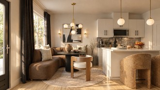 Contemporary, Minimal Dining Room by Havenly Interior Designer Katherin
