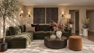 Contemporary Living Room by Havenly Interior Designer Sophia