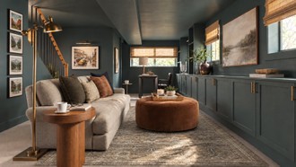 Contemporary, Modern, Classic, Midcentury Modern, Parisian Modern, Contemporary Luxe, Midcentury Scandi, Warm Transitional, Artful Eclectic Living Room by Havenly Interior Designer Anny