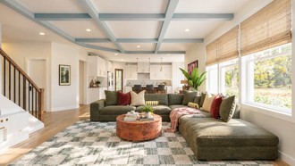 Eclectic, Modern Cottage, Artful Eclectic Living Room by Havenly Interior Designer Jess