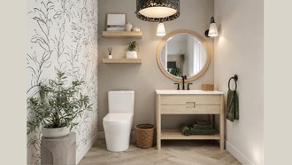 Modern, Classic, Transitional Bathroom by Havenly Interior Designer Gabriela
