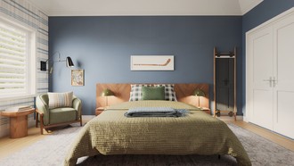 Classic, Transitional, Global, Preppy Bedroom by Havenly Interior Designer Rachel