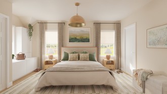 Classic, Transitional, Warm Transitional Bedroom by Rhonda Stanbury Interior Designer Meloney