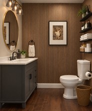 Contemporary, Midcentury Modern Bathroom by Havenly Interior Designer Maria
