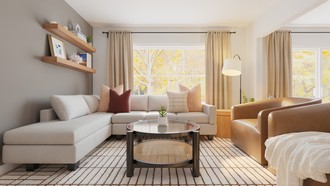Southwest Inspired Living Room by Havenly Interior Designer Andrea