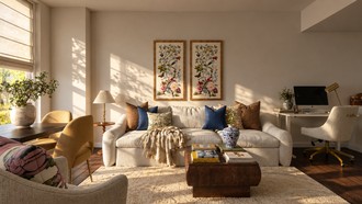 Inspired Modern, Parisian Modern Living Room by Havenly Interior Designer Candida