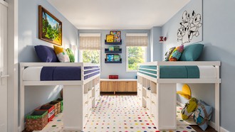 Eclectic Bedroom by Havenly Interior Designer Maria