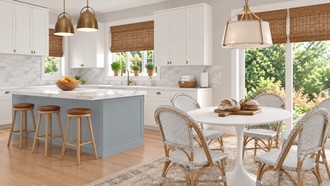 Classic, Coastal, Transitional, Classic Coastal Kitchen by Havenly Interior Designer Kristen