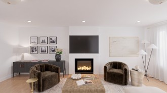 Contemporary Living Room by Havenly Interior Designer Rocío