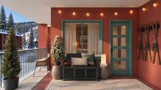 Organic Modern, Warm Transitional Outdoor Space by Havenly Interior Designer Montserrat