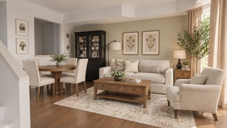 Classic Living Room by Havenly Interior Designer Cami