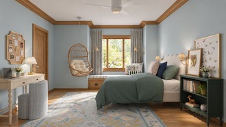 Classic, Warm Transitional Bedroom by Havenly Interior Designer Cami