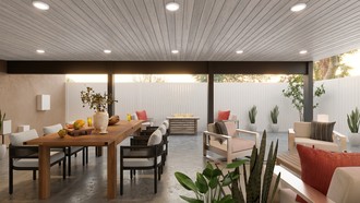 Transitional, Minimal Outdoor Space by Havenly Interior Designer Elisa