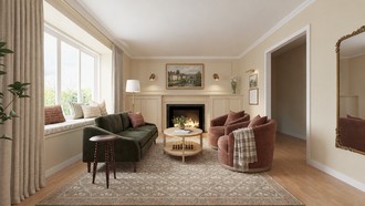 Modern, Classic, Eclectic, Traditional, Transitional Living Room by Havenly Interior Designer Emily
