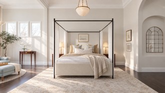 Parisian Modern, Traditional Charm Bedroom by Havenly Interior Designer Pamela