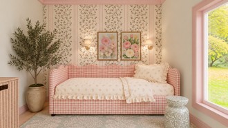 Contemporary Bedroom by Havenly Interior Designer Kristen