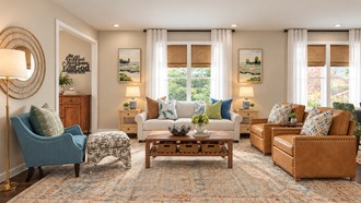 Classic Coastal, Modern Cottage Bedroom by Havenly Interior Designer Erin