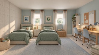 Classic, Warm Transitional Bedroom by Havenly Interior Designer Diogo